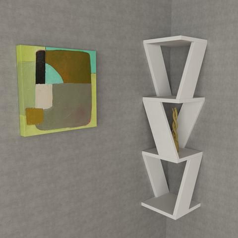 Zena - Blanc & Noyer | Zora Decor